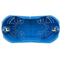 EAC - Modularer einbaukasten für gipskarton 3 plätze mit eiseneinsätzen 2xØ68 IP20 faeg - FG10253 von EAC