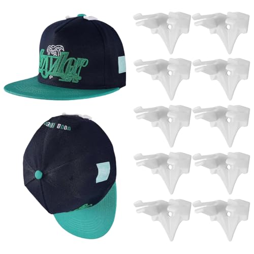 EACHPT Selbstklebende Huthaken,10 Stück Cap Halterung Wand Kappenhalter Hutständer Minimalistischer Huthalter Basecap Halterung Cap Organizer,Kappenhalter Cap Aufbewahrung für die Wand Ohne Bohren EACHPT Selbstklebende Huthaken,10 Stück Cap Halterung Wand Kappenhalter Hutständer Minimalistischer Huthalter Basecap Halterung Cap Organizer,Kappenhalter Cap Aufbewahrung für die Wand Ohne Bohren von EACHPT