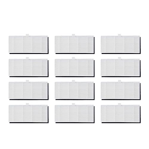 EADXCSF Staubsauger Hepa-Filter, Kompatibel for VIOMI S9, Roboter Staubsauger Ersatz Filter Hepa Zubehör(12pcs) von EADXCSF