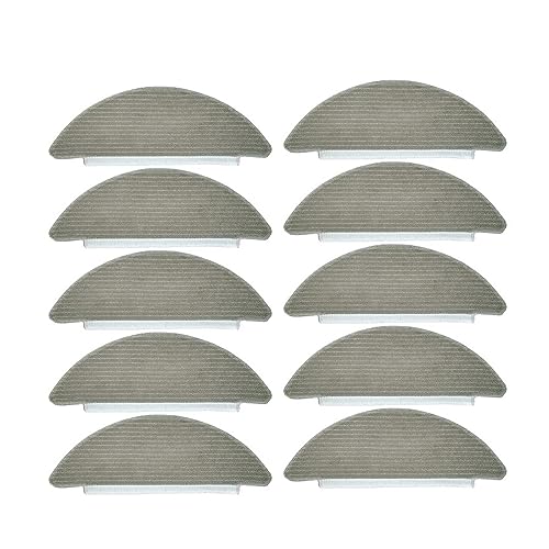 EADXCSF Staubsauger-Wischtuch, kompatibel mit VIOMI Alpha 2 Plus/VXVC16-JC V5/V5 Pro, Roboter-Staubsauger-Tücher, Lappen, Zubehör(10PCS) von EADXCSF
