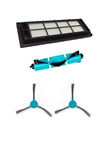 Kompatible Werkzeuge Hauptbürste mit HEPA-Filter für Roboterstaubsauger, Seitenbürste kompatibel mit Conga 3090 Serie, Zubehör und Filterteile für Roboterstaubsauger Kompatible Werkzeuge Hauptbürste mit HEPA-Filter für Roboterstaubsauger, Seitenbürste kompatibel mit Conga 3090 Serie, Zubehör und Filterteile für Roboterstaubsauger von EAGHADEK