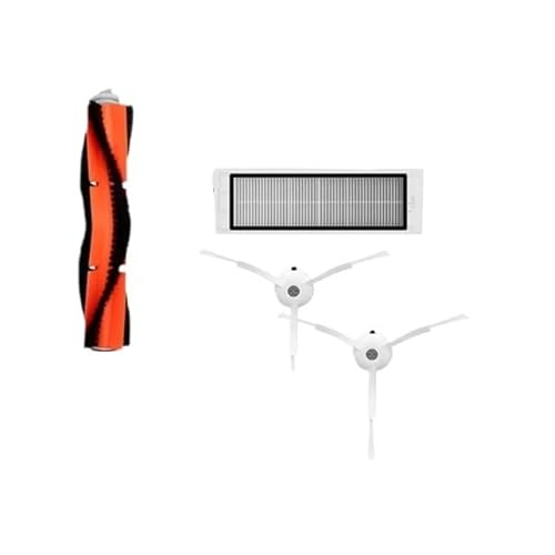 Kompatible Werkzeuge mit HEPA-Filter für Roboterstaubsauger, Seitenbürsten, Hauptbürste, Teile kompatibel mit Xiaomi SKV4022GL Roboterstaubsauger Kompatible Werkzeuge mit HEPA-Filter für Roboterstaubsauger, Seitenbürsten, Hauptbürste, Teile kompatibel mit Xiaomi SKV4022GL Roboterstaubsauger von EAGHADEK