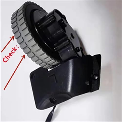 Outils compatibles avec Originale rechte und linke Vorderräder für ILIFE A6 X620 X623 Roboter-Staubsaugerteile (einschließlich Radmotoren)(Left wheel) von EAGHADEK