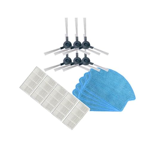 Outils compatibles avec Roboter-Staubsauger HEPA-Filter Mopp Tuch Brushfor Redmon RV-R450 RV R450 Robotic Staubsauger Filter Teile Accessoreis von EAGHADEK