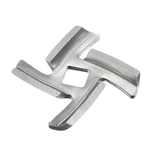 Werkzeuge kompatibel mit 1 Stück Fleischwolfteilen, 50 mm Durchmesser, Edelstahl-Messerklinge Werkzeuge kompatibel mit 1 Stück Fleischwolfteilen, 50 mm Durchmesser, Edelstahl-Messerklinge von EAGHADEK