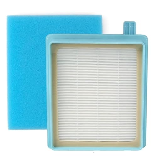 Werkzeuge kompatibel mit 1 x HEPA-Filter + 1 x Schwammfilter FC8470 Luftfilter für FC8471 8472 8473 8474 8475 Staubsaugerfilter-Teile-Zubehör Werkzeuge kompatibel mit 1 x HEPA-Filter + 1 x Schwammfilter FC8470 Luftfilter für FC8471 8472 8473 8474 8475 Staubsaugerfilter-Teile-Zubehör von EAGHADEK
