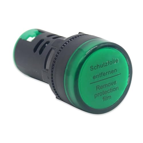 Werkzeugzubehör 1 stücke 12 V 24 V 110 V 220 V 380 V 22mm Panel Mount Led-betriebsanzeige Pilot Signal licht Lampe AD16-22 Rot Blau Weiß Grün Gelb(Green,110V) von EAGHADEK