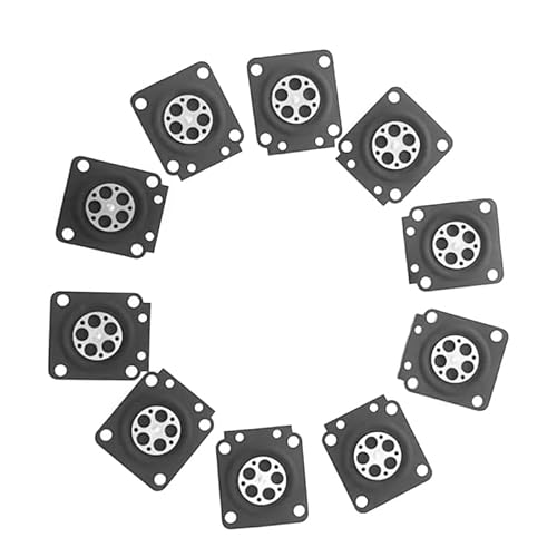 Werkzeugzubehör 10 PCS ZAMA 180 192 vergaser dosierung membran dichtung reparatur kit für Kompatibel mit MS210 MS230 MS250 von EAGHADEK