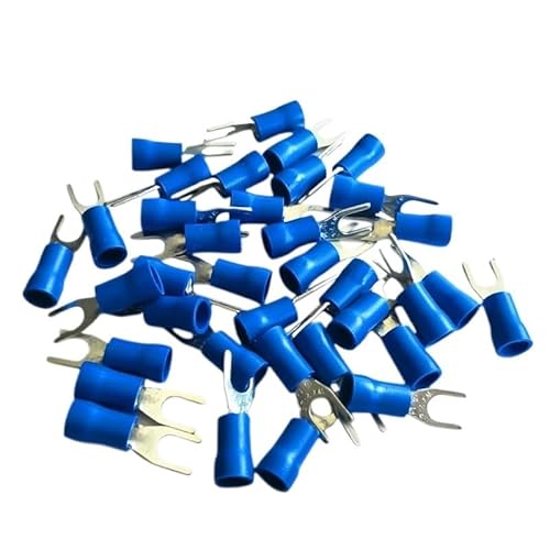 Werkzeugzubehör 100 STÜCKE SV2-4 blau kabel draht-anschluss isolierte draht crimp-terminal für Kompatibel mit k schaufel 16~14AWG SV2.5-4 SV von EAGHADEK
