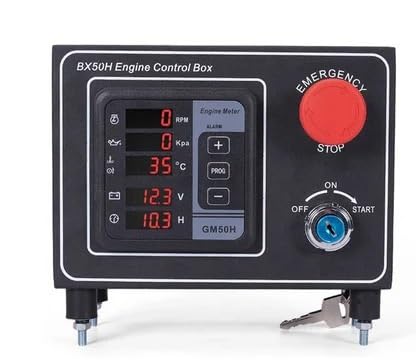 Werkzeugzubehör GM50H Multifunktions-Generator-Controller Motor Digitalzähler Dieselgenerator Schaltkasten Schrank BX50H von EAGHADEK