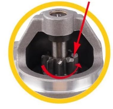 Werkzeugzubehör QD124A 12V 1,2 KW Diesel Generator Zubehör Elektrische Starter Motor Bronze 186F 188F 192F Motor Motor Sstarter(1.2KW 12V QD124A) von EAGHADEK
