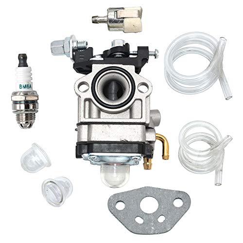 Werkzeugzubehör Vergaser für Kompatibel mit Tanaka Hitachi TBC-340 TBC-340D TBC-340PF TBC-340PFD 6690503 WYJ296 4550703790 von EAGHADEK