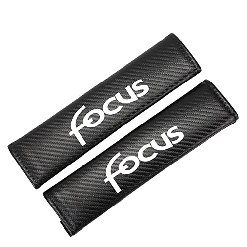 EAGLEG 2 Stück Auto Gurtpolster, für Fo-rd Focus Innen Styling Zubehör, Kohlefaser Komfort Sicherheitsgurtpolster Schulterschutzbezüge,Black EAGLEG 2 Stück Auto Gurtpolster, für Fo-rd Focus Innen Styling Zubehör, Kohlefaser Komfort Sicherheitsgurtpolster Schulterschutzbezüge,Black von EAGLEG