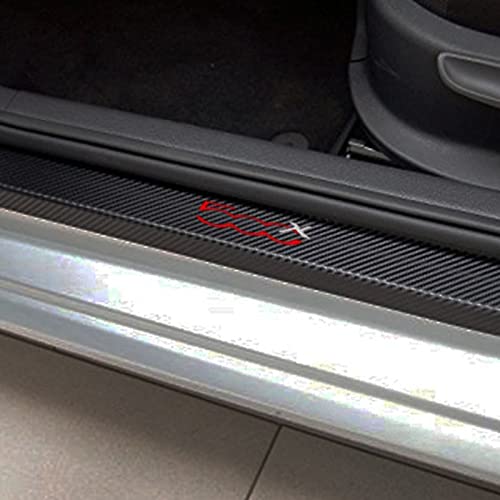 EAGLEG 4 Stücke Auto Einstiegsleisten Carbon Faser Aufkleber für Fi-at 500 500x 500l Panda TIPO Punto Bravo, Einstiegsleisten Aufkleber Kantenschutz, 500x Red EAGLEG 4 Stücke Auto Einstiegsleisten Carbon Faser Aufkleber für Fi-at 500 500x 500l Panda TIPO Punto Bravo, Einstiegsleisten Aufkleber Kantenschutz, 500x Red von EAGLEG