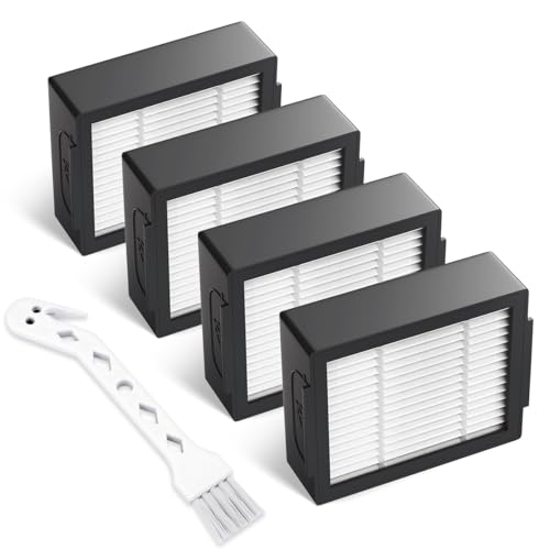 4639161 Hochleistungsfilter für iRobot Ersatzteile Staubsaugerfilter, Roomba e, i & j Serie und Roomba Combo i1+ i3 i3+ i4 i5 und j5 Serie + 1 Reinigungsbürste 4639161 Hochleistungsfilter für iRobot Ersatzteile Staubsaugerfilter, Roomba e, i & j Serie und Roomba Combo i1+ i3 i3+ i4 i5 und j5 Serie + 1 Reinigungsbürste von EAGLEGGO