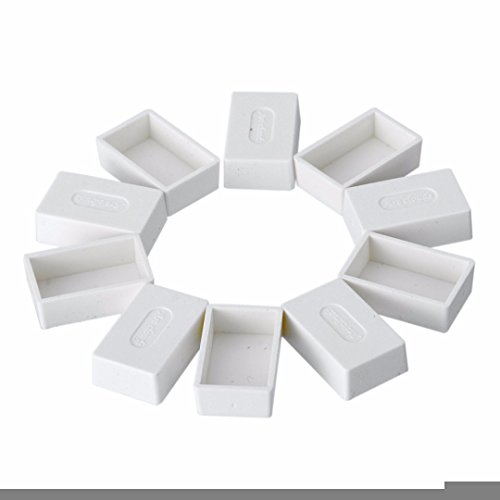 10 pcs Kunststoff Aquarell Leer Pfannen Künstler Farbpalette (Volle Pfannen) von EAGLESTIME