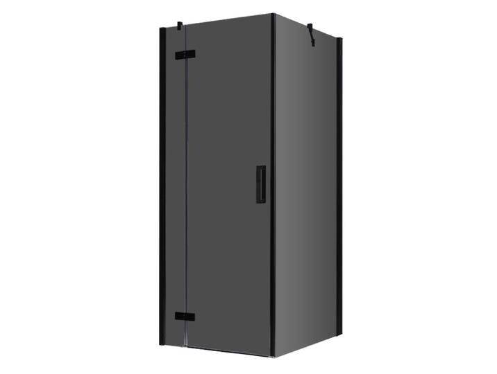 AWT Duschabtrennung LBS0905-B schwarz 90x90 links von EAGO