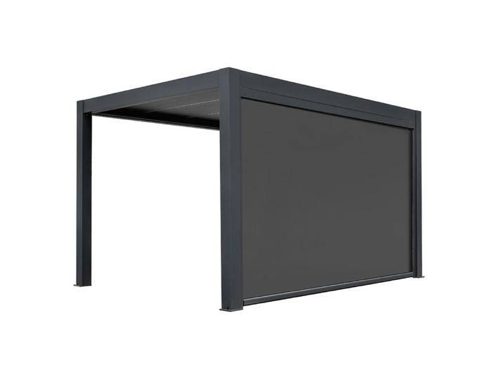 AWT Pergola Sonnenschutz Rollo S8A anthrazit 3m elektrisch von EAGO