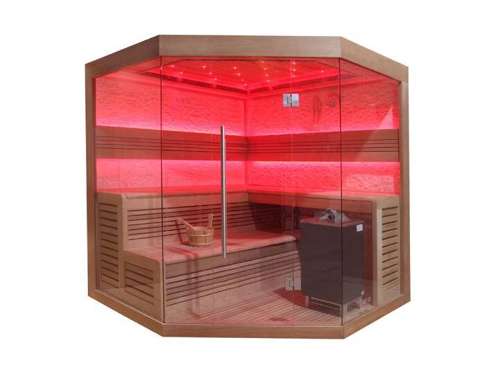 AWT Sauna B1242A rote Zeder 220x220 9kW EOS BiO-Max AWT Sauna B1242A rote Zeder 220x220 9kW EOS BiO-Max von EAGO