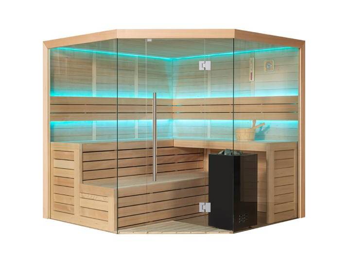 AWT Sauna B1611XL Hemlock 250x250 9kW EOS Bi-O Cubo AWT Sauna B1611XL Hemlock 250x250 9kW EOS Bi-O Cubo von EAGO