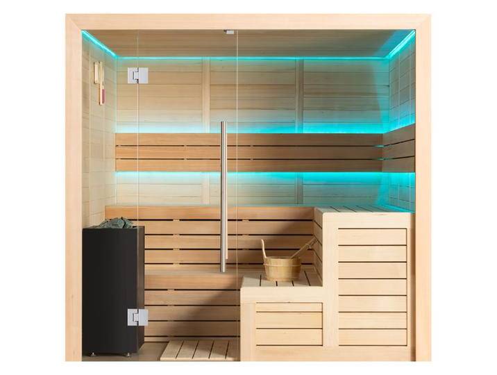 AWT Sauna B1613B Hemlock 200x180 9kW EOS Bi-O Cubo AWT Sauna B1613B Hemlock 200x180 9kW EOS Bi-O Cubo von EAGO