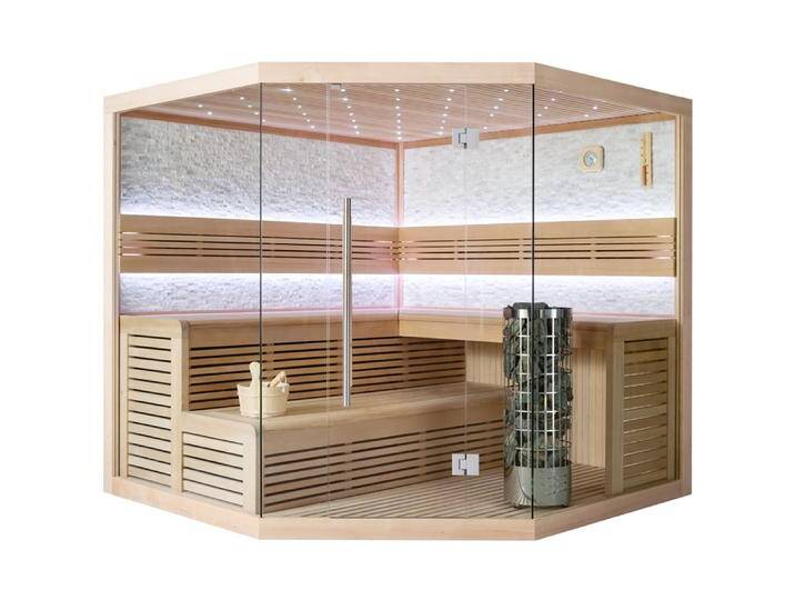 AWT Sauna E1101A Hemlock 220x220 9kW Cilindro von EAGO