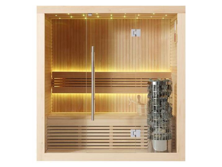 AWT Sauna E1113A Hemlock 180x105 6.8kW Cilindro von EAGO