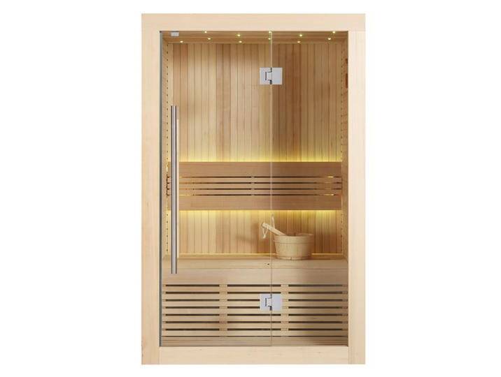 AWT Sauna E1113C Hemlock 120x105 ohne Ofen von EAGO