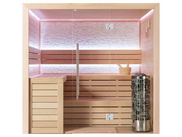AWT Sauna E1602B Hemlock 200x170 ohne Ofen AWT Sauna E1602B Hemlock 200x170 ohne Ofen von EAGO