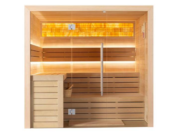 AWT Sauna E1622C Hemlock 180x160 ohne Ofen von EAGO