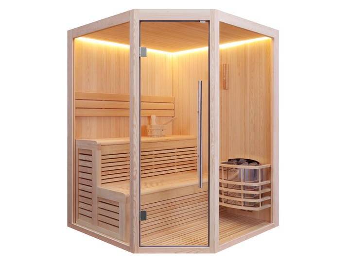 AWT Sauna E1801B Pinienholz 160x160 6kW Vega AWT Sauna E1801B Pinienholz 160x160 6kW Vega von EAGO