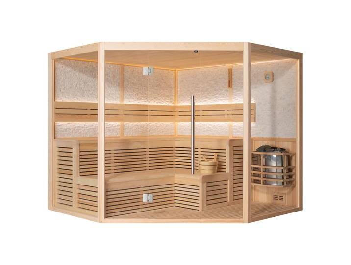 AWT Sauna E1816XL Pinienholz 240x240 9kW Vega AWT Sauna E1816XL Pinienholz 240x240 9kW Vega von EAGO