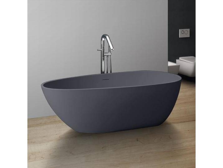 StoneArt Badewanne freistehend BS-505 beton-grau 171x85 matt StoneArt Badewanne freistehend BS-505 beton-grau 171x85 matt von EAGO