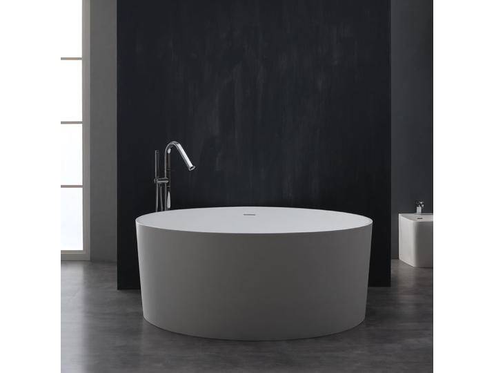 StoneArt Badewanne freistehend BS-507 weiß 150x150 matt StoneArt Badewanne freistehend BS-507 weiß 150x150 matt von EAGO