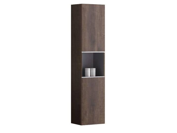 StoneArt Badmöbel Schrank ME1550B Eiche dunkel 36x155 von EAGO