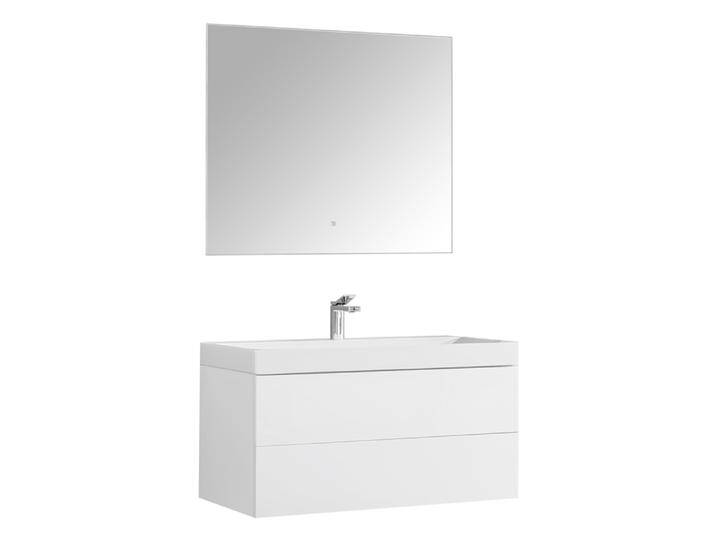 StoneArt Badmöbel-Set Brugge BU-1001 weiß 100x56 von EAGO