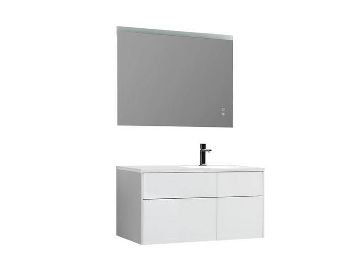 StoneArt Badmöbel-Set Venice VE-1010-II weiß 100x52 rechts StoneArt Badmöbel-Set Venice VE-1010-II weiß 100x52 rechts von EAGO