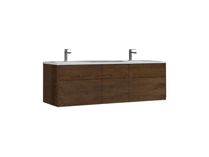 StoneArt Badmöbel Venice VE-1610-I Eiche dunkel 160x52 von EAGO