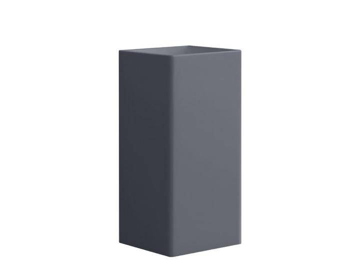StoneArt Standwaschbecken Waschbecken freistehend LZ507 beton-grau 40x40cm matt von EAGO