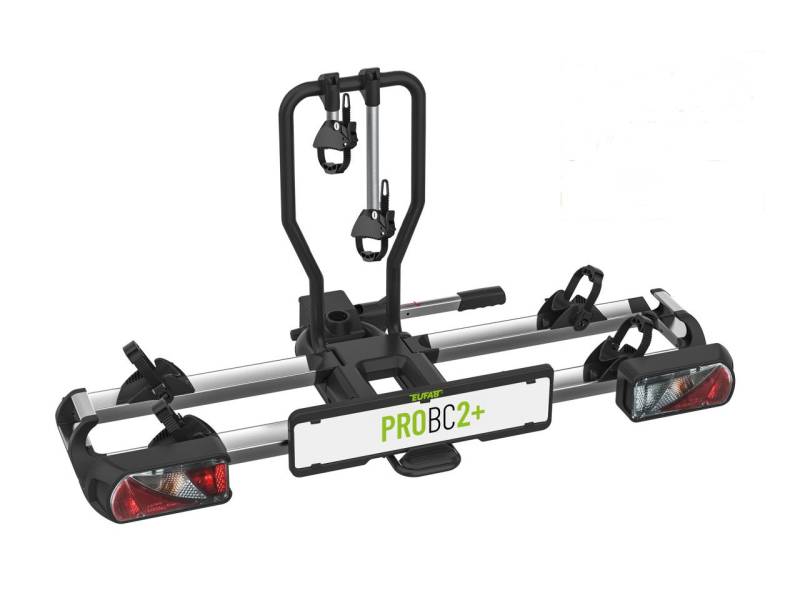EUFAB Fahrradträger ProBC2+ für 2 Fahrräder und große Heckklappen komplett vormontiert von Eufab Fahrradheckträger