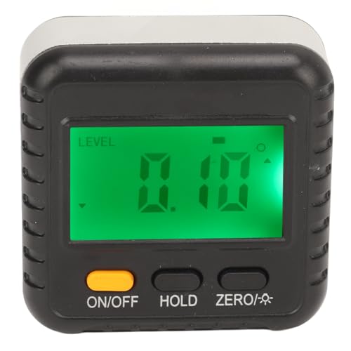 Digitale Wasserwaage, LCD Digital Neigungsmesser, Elektronischer Winkelmesser, Bevel Box mit Magnet, Mini Neigungsmesser für Bau, Reparaturen und Messungen, Kompakt und Präzise Digitale Wasserwaage, LCD Digital Neigungsmesser, Elektronischer Winkelmesser, Bevel Box mit Magnet, Mini Neigungsmesser für Bau, Reparaturen und Messungen, Kompakt und Präzise von EALRIDV