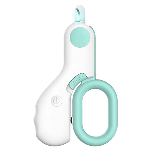 EALRIDV Coupe griffes Chat mini Avec lumière LED, Design ergonomique et Forme adaptée Pour UNE Coupe précise, Kit de Soin complet Avec Lime Pour Les Petits animaux (Blue) von EALRIDV