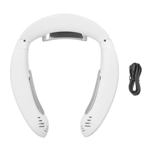EALRIDV Nackenventilator Leise Halsventilator USB Aufladbar Mit Kühlung 3 Stufen Verstellbar Bladeless Ventilator Für Hals Tragbarer Handventilator Für Büro Reise Sport Alltag EALRIDV Nackenventilator Leise Halsventilator USB Aufladbar Mit Kühlung 3 Stufen Verstellbar Bladeless Ventilator Für Hals Tragbarer Handventilator Für Büro Reise Sport Alltag von EALRIDV