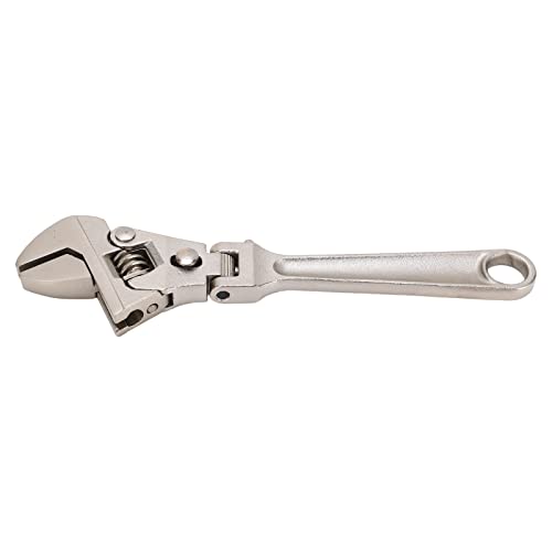 EALRIDV rollgabelschlüssel, Vielseitiger 10″ verstellbarer Schraubenschlüssel mit robustem Hebel Ratschenmechanismus, schraubenschlüssel verstellbar Funktion, für Snitär, Elektro (8 Inch) von EALRIDV