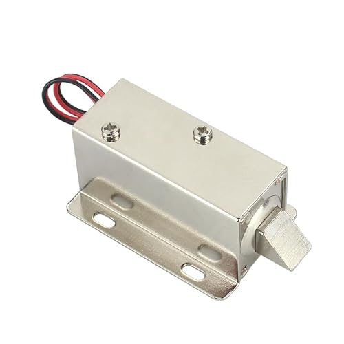 Elektromagnetisches Türschloss 24V Mit Elektronischem Magnetschalter Wasserdichtes Design, Hohe Sicherheit Solenoid Schloss Für Schaltschränke, Heimgebrauch, Outdoor Geeignet von EALRIDV