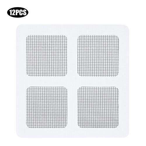 Fliegengitter Reparatur Klebeband Stark Selbstklebend 12er Set 10 × 10 cm Fensterbildschirm Reparatur Patch Für Türen Fenster Balkon Garten Zuhause Fliegengitter Reparatur Klebeband Stark Selbstklebend 12er Set 10 × 10 cm Fensterbildschirm Reparatur Patch Für Türen Fenster Balkon Garten Zuhause von EALRIDV