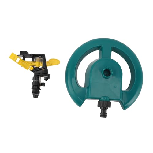 Garten Sprinkler Rasensprenger G1/2 Anschluss Kunststoff Rundfuß, Rasenbewässerung Sprenger Garten für Rasen, Beete, Hof Garten Sprinkler Rasensprenger G1/2 Anschluss Kunststoff Rundfuß, Rasenbewässerung Sprenger Garten für Rasen, Beete, Hof von EALRIDV