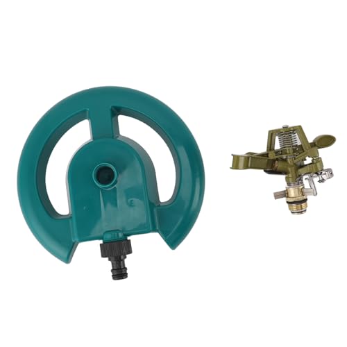 Rasensprenger Garten, Sprenger Garten G1/2 Kunststoff Metall Automatisch Drehend, Garten Bewässerungssystem Rasenbewässerung Große Flächen Für Terrasse Hof Rasen Rasensprenger Garten, Sprenger Garten G1/2 Kunststoff Metall Automatisch Drehend, Garten Bewässerungssystem Rasenbewässerung Große Flächen Für Terrasse Hof Rasen von EALRIDV