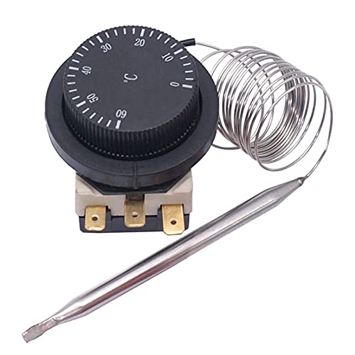 EAMOM 1NC 1NO 250V/380V 16A 0-60℃Temperatursteuerungsschalter Kapillar-Thermostat Temperaturgesteuertes Switch-Controller-Sensor 0-60C EAMOM 1NC 1NO 250V/380V 16A 0-60℃Temperatursteuerungsschalter Kapillar-Thermostat Temperaturgesteuertes Switch-Controller-Sensor 0-60C von EAMOM
