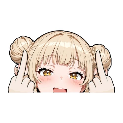EARLFAMILY Auto-Aufkleber für Himiko Toga My Hero Academia Peeker Peek Anime Vinyl Aufkleber JDM Fenster Kofferraum Stoßstange EARLFAMILY Auto-Aufkleber für Himiko Toga My Hero Academia Peeker Peek Anime Vinyl Aufkleber JDM Fenster Kofferraum Stoßstange von EARLFAMILY